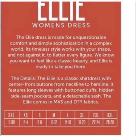 LuLaRoe Classic Ellie Classic Shirt Dress Multicolor (Medium) - Picture 15 of 15